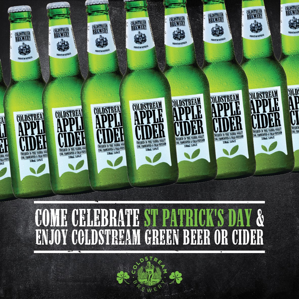 ColdstreamBrew's tweet image. We're kicking off #StPattysDay