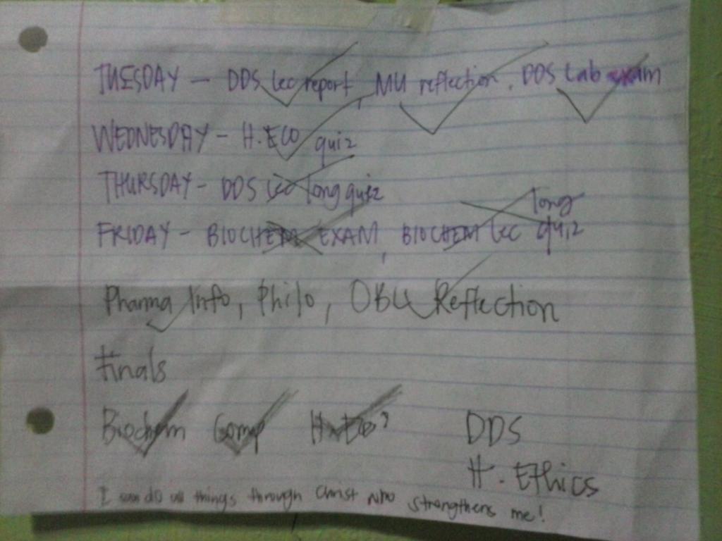 EXO_Suho_Kath's tweet photo. My sched for the past 2 weeks. Last 2 exams. OMG γ
γ
#HelloSwimming #HelloEXO #HelloSuho #HelloSpazz #HelloSleep https://t.co/9URNVgZ2db