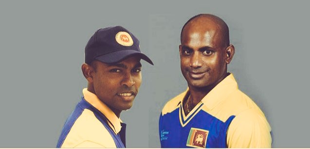 asankasahabandu's tweet photo. A big thank you to the #MasterBlaster duo @sanath07 and #Kalu for talking to us on @YES101SriLanka as we #Relive96 https://t.co/okzbGSxBhc