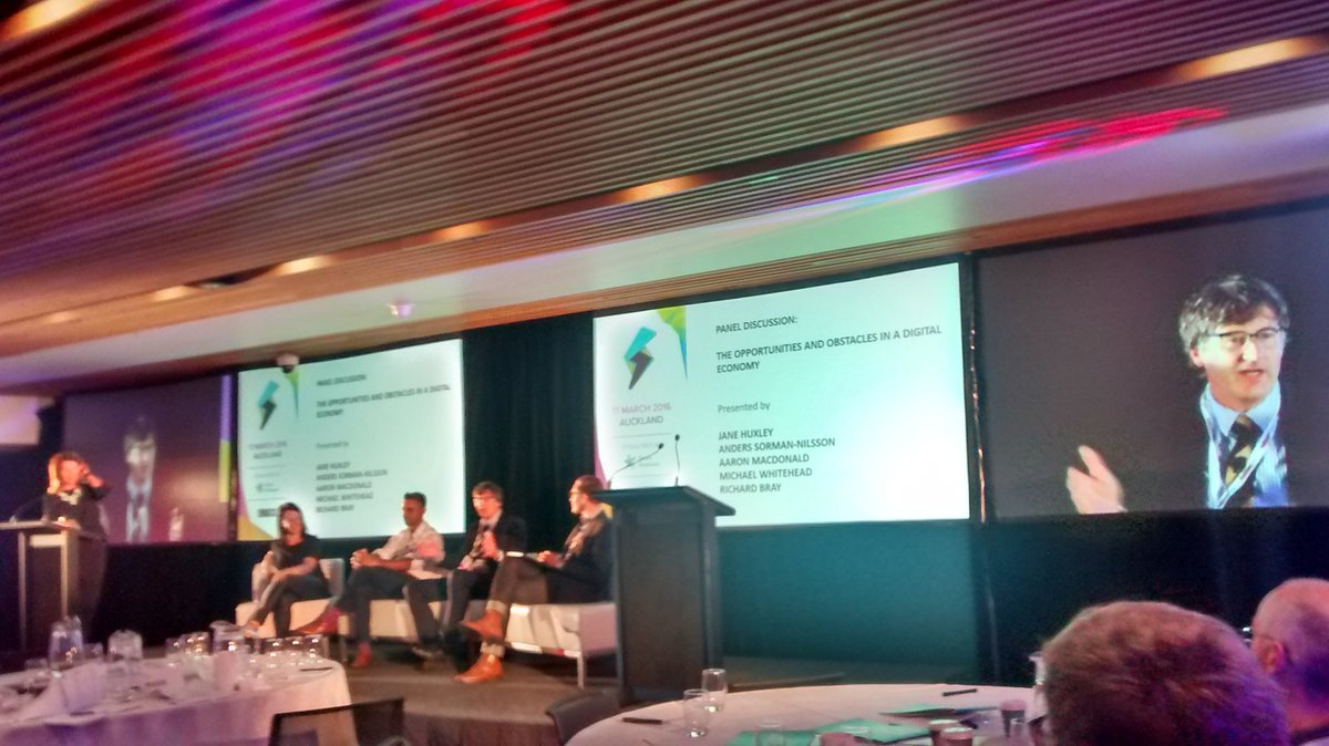 wherescape's tweet photo. Data is driving disruption! Excellent panel discussion @MsKateRodger #BigData #SuperTech2016 https://t.co/pvWuSYtnSE