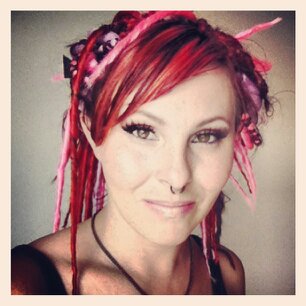 Allycattt's tweet photo. That other time I had multicolored dreds....#doctoredlocks @doctoredlocks https://t.co/5AH8eCkwmy