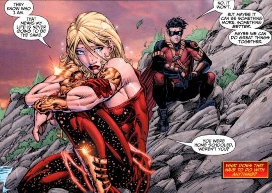 WonderBIonde's tweet image. "You were home schooled, weren't you?" 

•New Cassie Sandsmark 
•TTRP/ MVRP 
•Ships with chem.
•RT Please :)