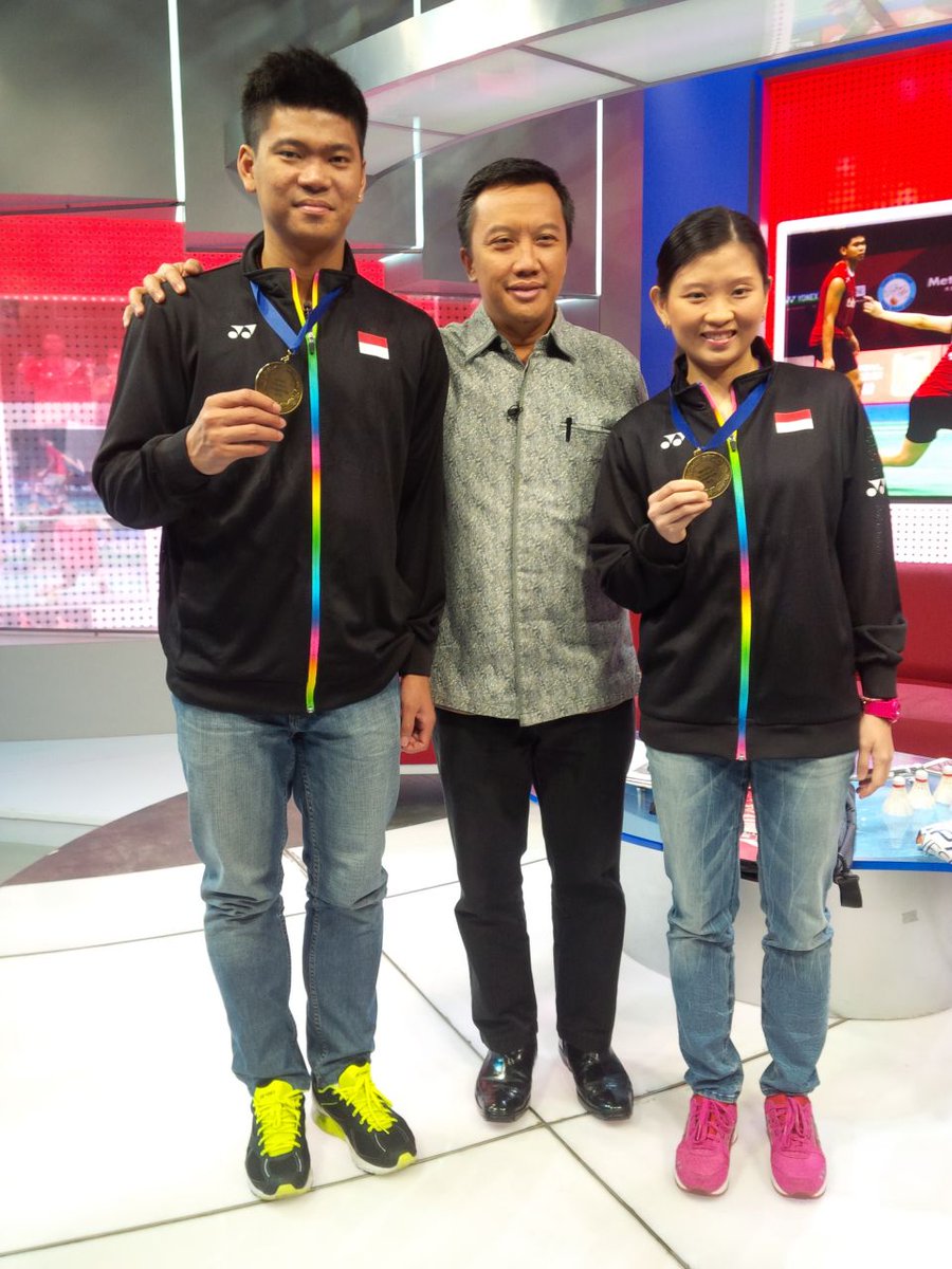 imam_nahrawi's tweet photo. Selamat ya Praveen dan Debby, semoga semangat kalian menular kepada atlet2 yg lain. #SAPAINDONESIAPAGI @KompasTV https://t.co/GPp4SjscUV