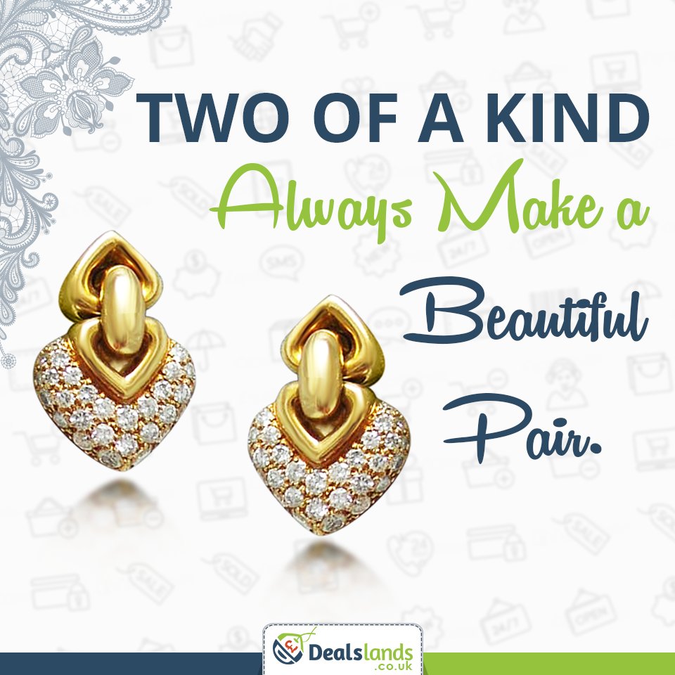 DealsLandsUK's tweet photo. Just Like YOU &amp; US!! Get 25% Off On Earrings @
https://t.co/8oABgwkzrA

#AtSocialMedia #LovinLeeds #KPRS https://t.co/ytZyH6GRFW