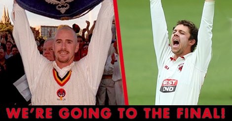 SACricketTeams's tweet photo. WE’RE IN THE #SHEFFIELDSHIELD FINAL!! WA defeat QLD and after 20 long years the wait is finally over! https://t.co/b27DZOZ1pc