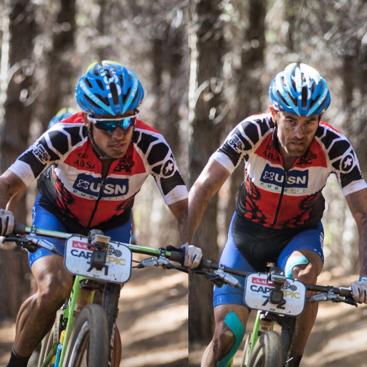 USNSA's tweet photo. Good luck Team @USN_Purefit @WaylonWoolcock &amp; @DarrenLill for today's stage. See you at the finish! 

#USNEPIC https://t.co/gm3aI9WX4S