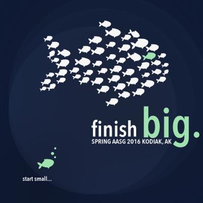 aasgfan's tweet photo. This next conference theme is smart small... finish big! Follow @AASG_Spring2016 and use #smallbig + #springAASG2016 https://t.co/o5u7GwPhRp