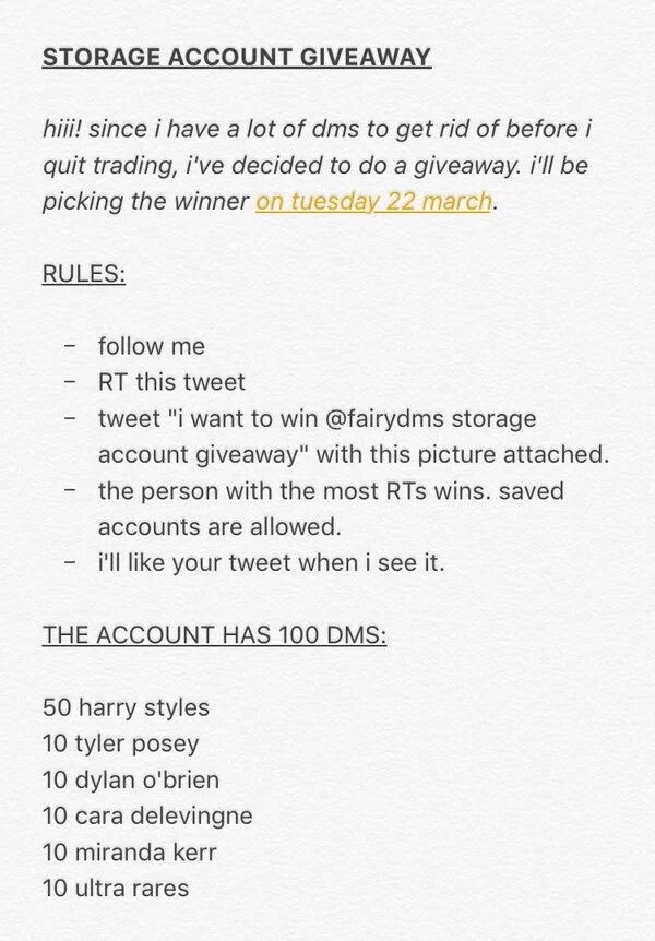 klybngln_'s tweet photo. I want to win @fairydms storage account giveaway 💞💖✨ https://t.co/lkXzPESNUV