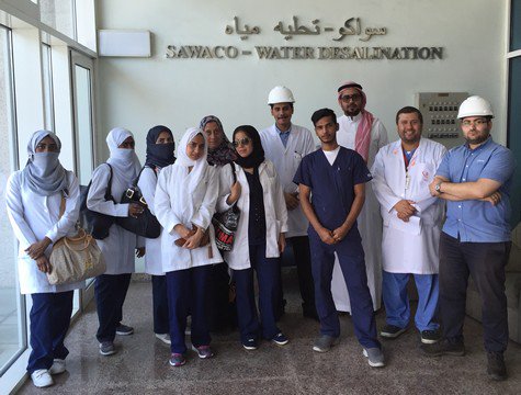 March 9 and 10 , 2016 - Baterjee Medical College- Jeddah , Students and Scholars Visited SAWACO .
