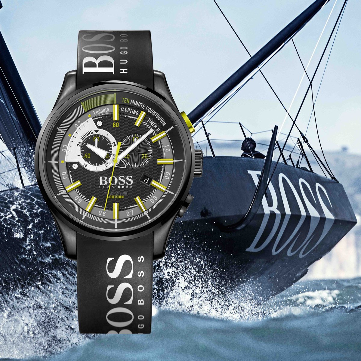 hugo boss sailing watch