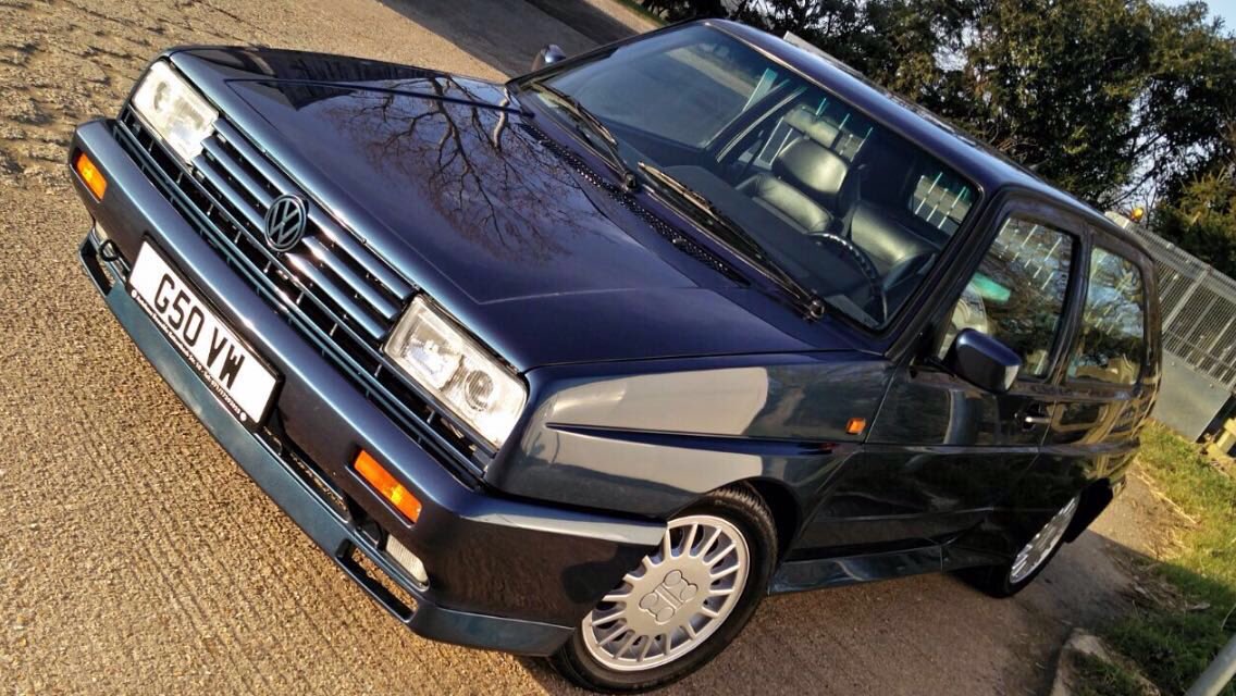 lucent_uk's tweet image. Results of a two stage correction on this Volkswagen Golf G60 Rallye. Stunning colour! #g60 #golfrallye #detailing