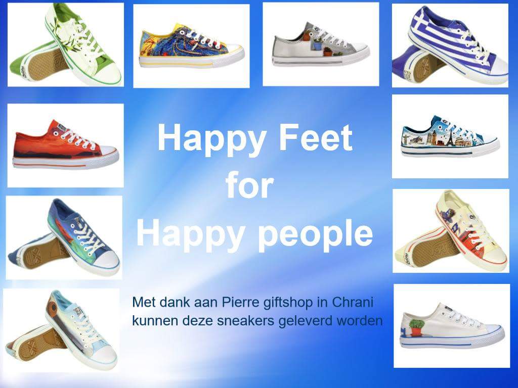 Met dank aan Pierre Giftshop kunnen deze sneakers geleverd worden❤💙