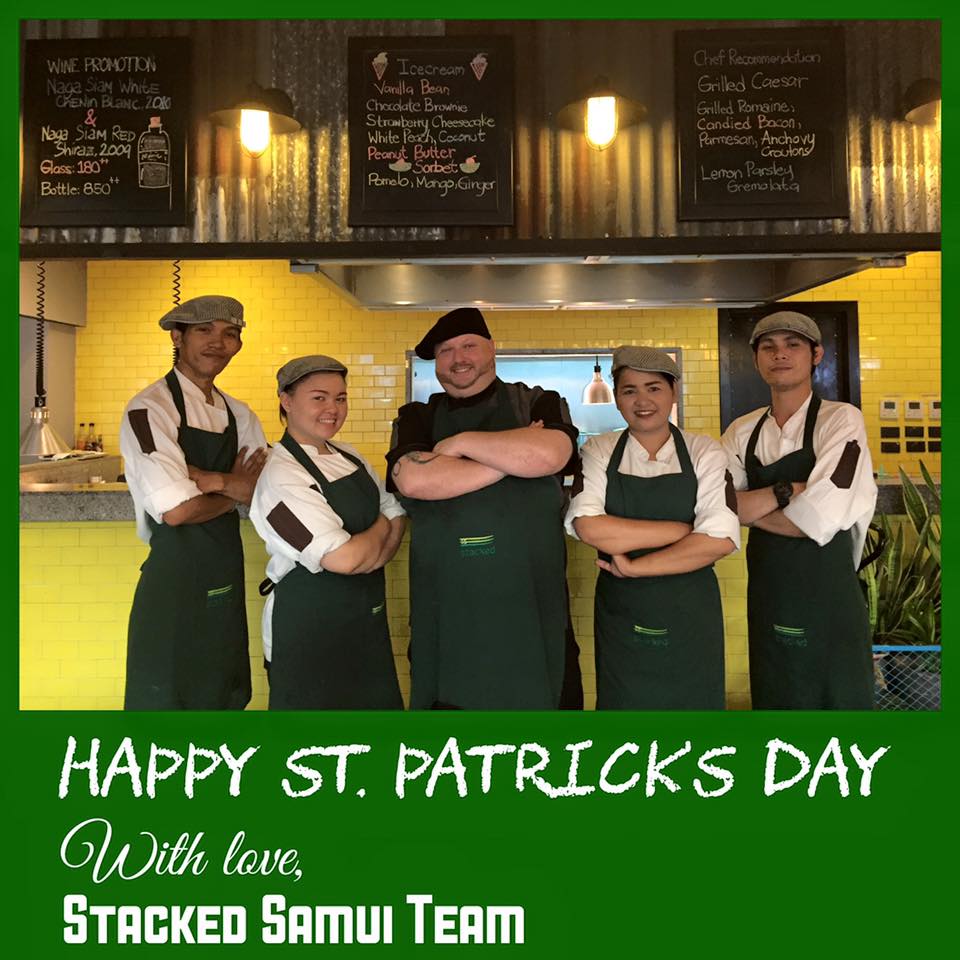 stackedsamui's tweet photo. Happy St. Patrick's Day everyone! #Stpatricksday #StackedSamui https://t.co/SIVSIHue3P