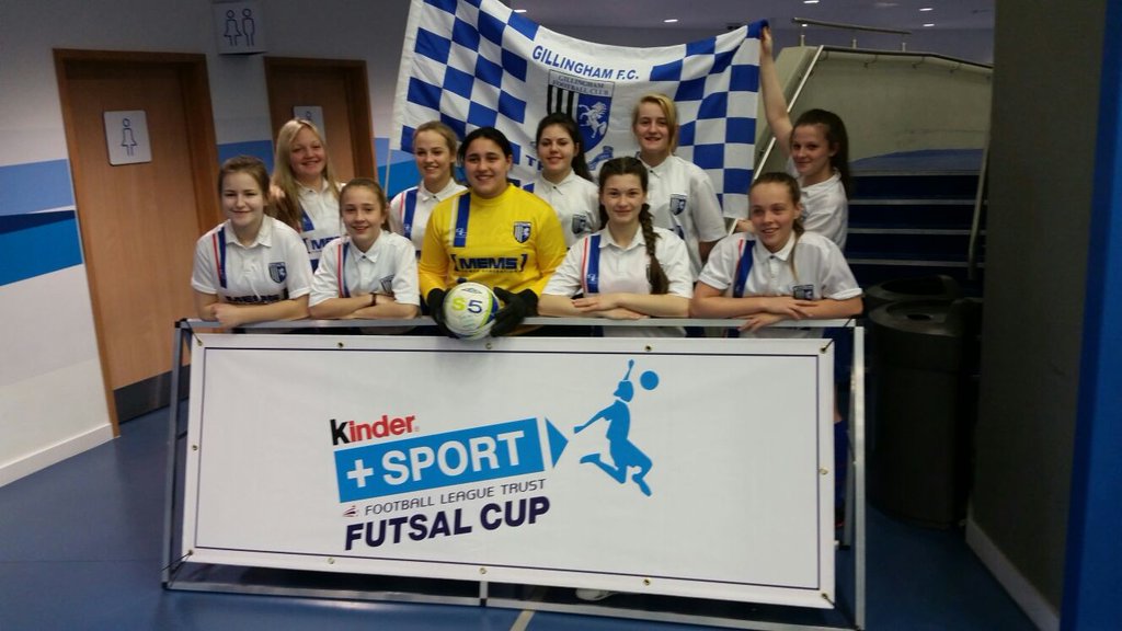Well done <a href="/RainhamGirls/">Rainham School for Girls</a> for reaching the semi finals of the National schools Futsal competition