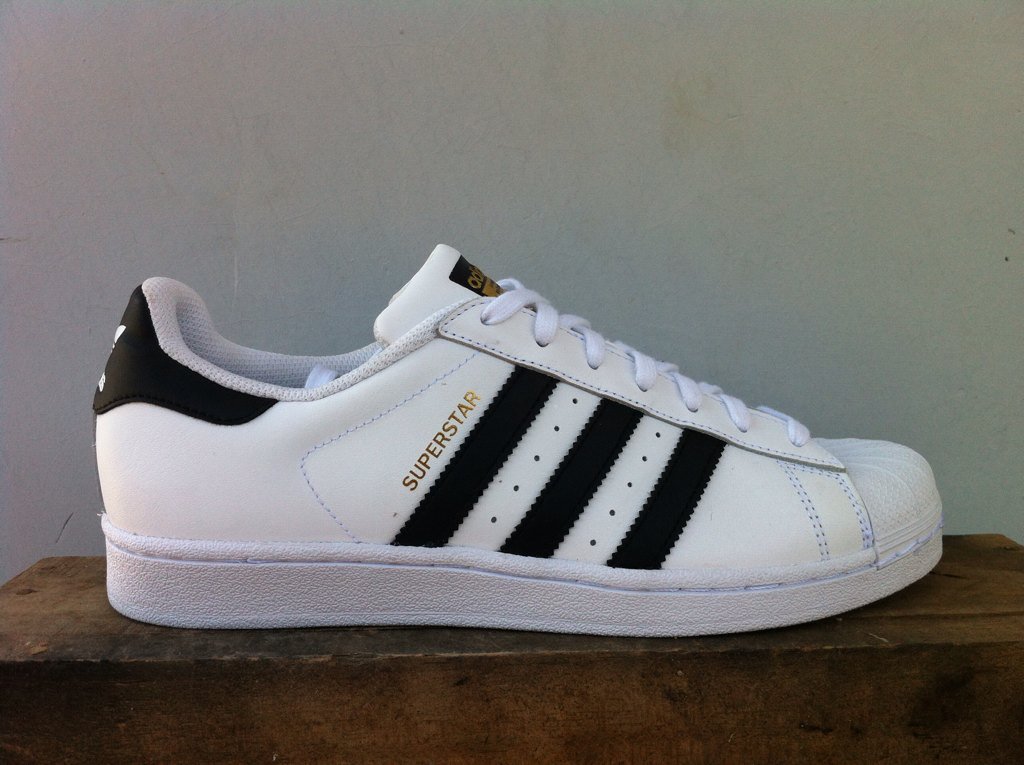 Adidas superstar white black size 40 40 2/3 42 42 2/3