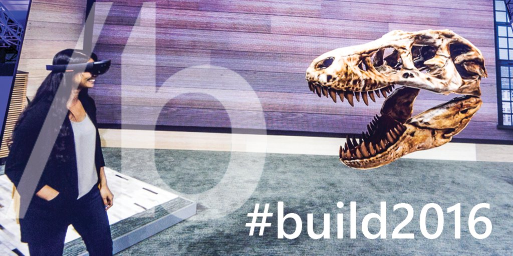 msdev's tweet image. HoloLens #tbt from #Build2015 - What are you most excited about for #Build2016?