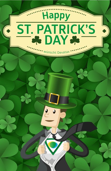 devatax's tweet photo. Unser #Devatax #Taxman wünscht einen schönen #StPatricksDay https://t.co/s7K71KtcEN