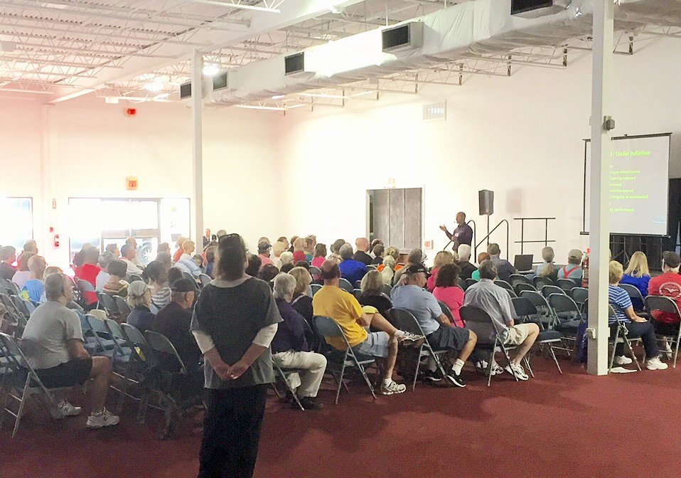 Learn something new @ our Generator Operation &amp; Maintenance seminar @ #FMCARV today from 3-4PM. We love questions :)