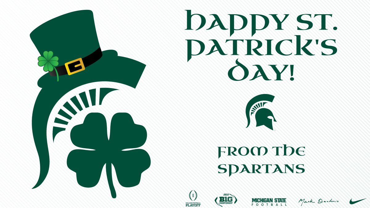 DantonioMark's tweet photo. Happy St. Patrick's Day! Gotta love a holiday that gives everyone another reason to #GoGreen https://t.co/SSwffgNqgP