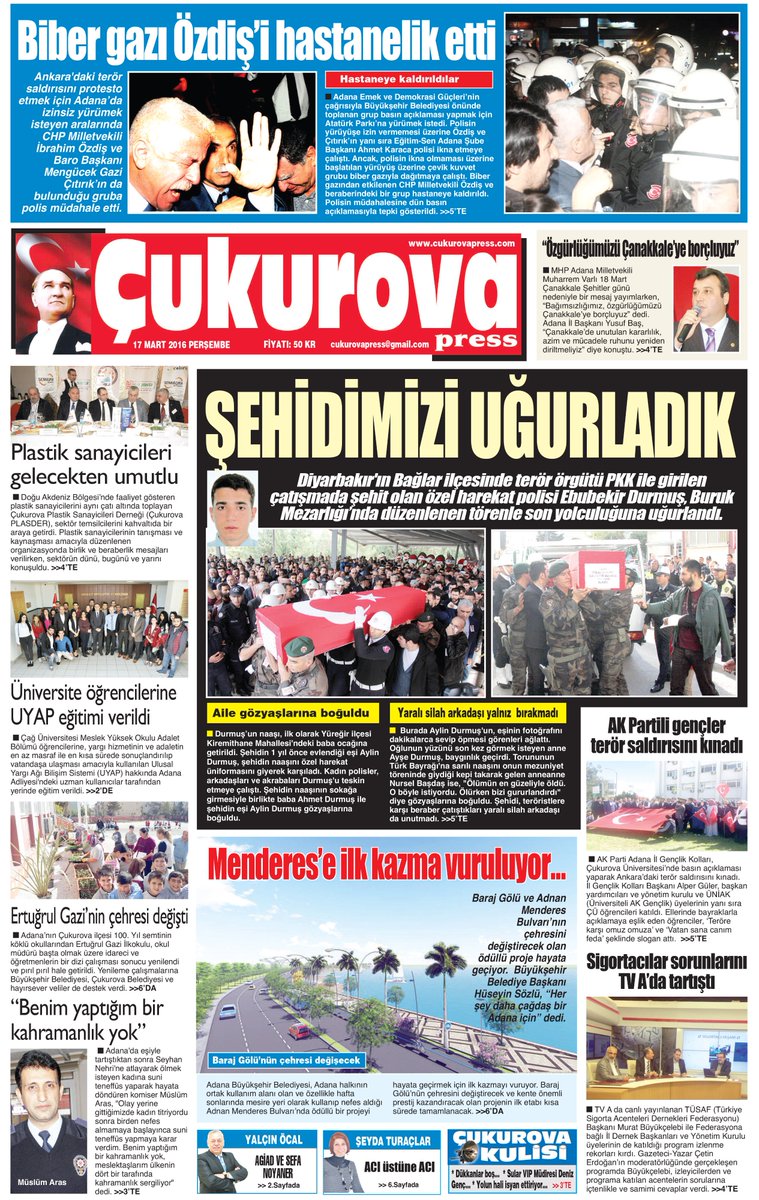 çukurova press (@cukurovapress01) on Twitter photo 