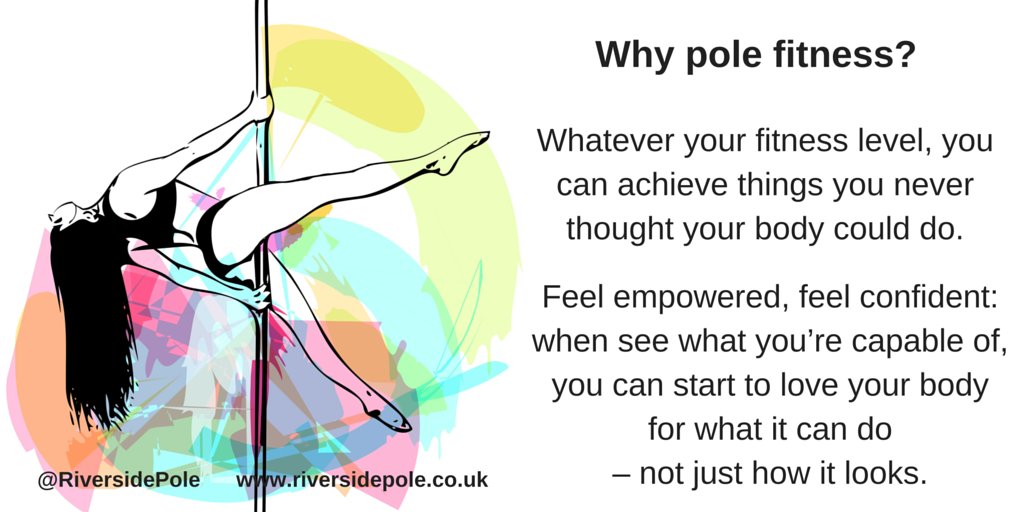 Why pole #fitness? Because your body is amazing, and it will teach you how much you're capable of. #exercise