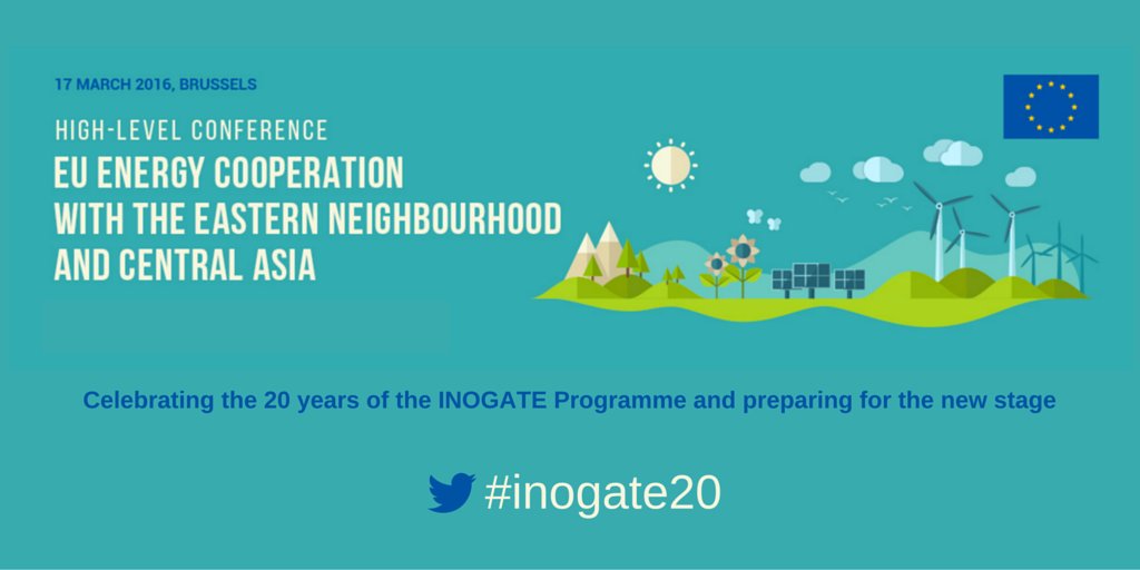 MarosSefcovic's tweet photo. Looking fwd to #inogate20, marking 20 yrs of successful #energy cooperation with #easternneighborhood & #CentralAsia https://t.co/37AZC07SjF