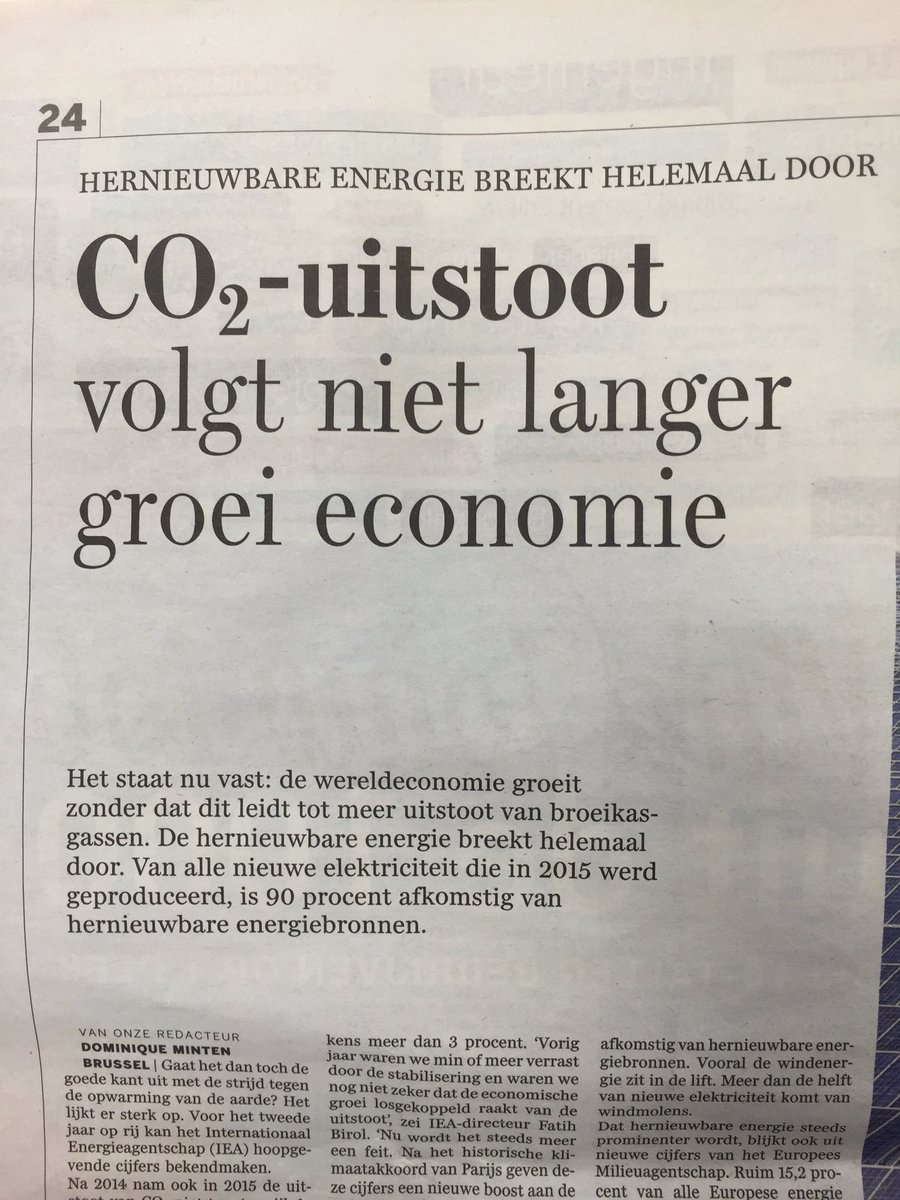 HannesDeReu's tweet photo. Goed nieuws moeten we verspreiden: hernieuwbare energie = energie van de toekomst. De toekomst = vandaag #2graden https://t.co/GN3A0cLzq2