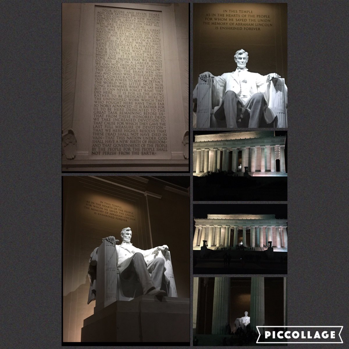 kinneyd44's tweet photo. @MeghanKEdmonds #lincolnmemorial #firsttimetourist I was just there too👊🏼 #surreal https://t.co/c0cwHR2dlz