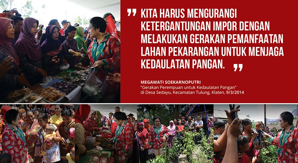 Perempuan dan Kedaulatan #Pangan.