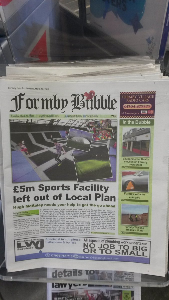 MyLocalFormby's tweet image. Pick up your first edition of the 'Formby bubble' paper here at your MyLocal store! Congrats Formby bubble!#mylocal