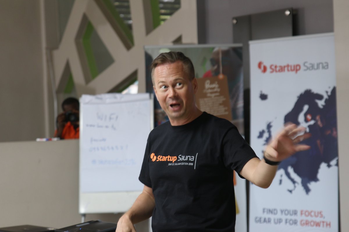 Funguo_Tz's tweet photo. "Sometimes the thing that stops us from moving forward is bureaucracy" - @InkaM @jpb4rretto @ymb 
#Innovationtz https://t.co/OxRIjHElGE
