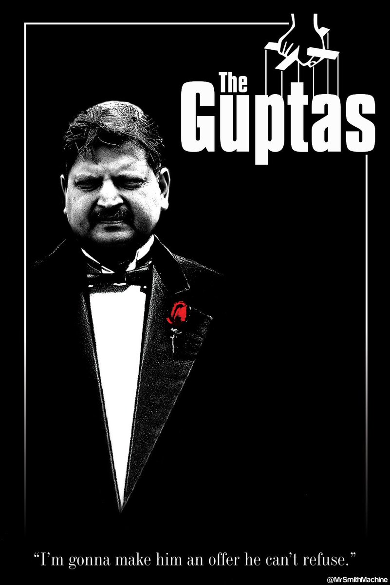 MrSmithMachine's tweet image. &quot;I&apos;m gonna make him an offer he can&apos;t refuse&quot; #StateCaptureMovieTitles #GuptaGate