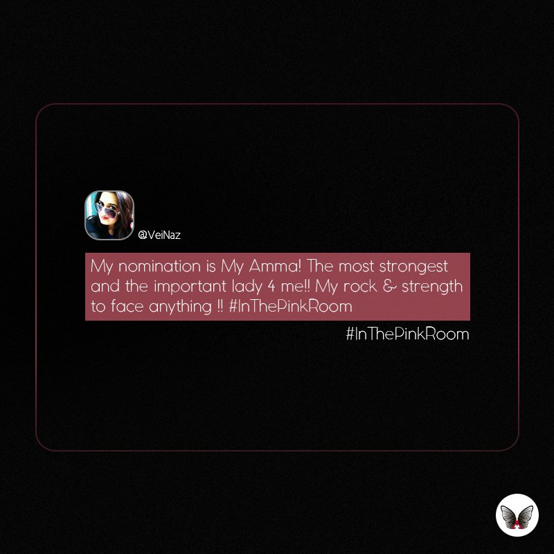 MonroStudio's tweet photo. Thank you @VeiNaz for participating #InThePinkRoom and cherishing your 
mother. https://t.co/1NLwC7gia6