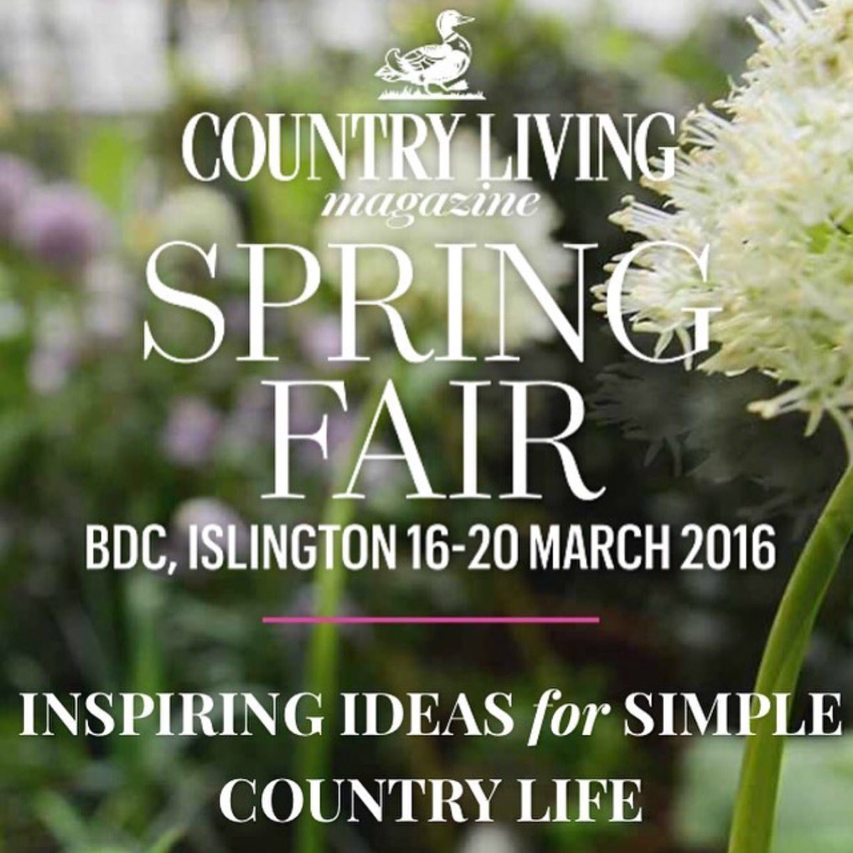 AbigailWinston's tweet photo. We are giving away two more tickets for the Country Living Fair! Follow us &amp; retweet this post for a chance to Win! https://t.co/VuaEOBIt6M