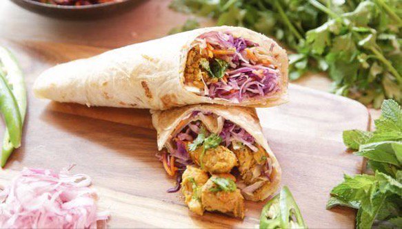 StreetChaat's tweet photo. Why not try our #Chicken Kati. Tender chicken cooked with fresh ginger, garlic and garam masala. #StreetFoodLondon https://t.co/Ikdgd2zF7A