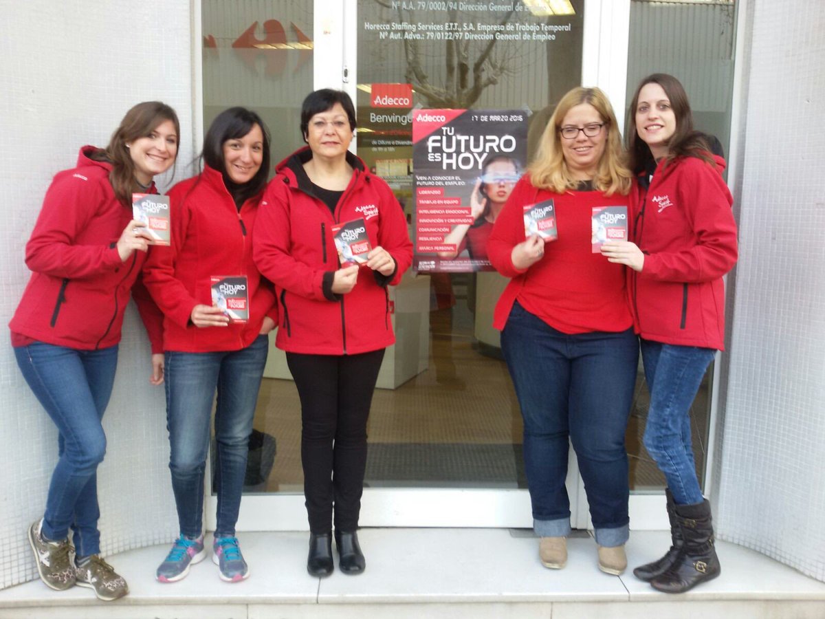 montse_fund's tweet photo. #FundacionAdeccoTarragona colaboramos con la  #RedGeneracionAdecco 
¡Tu futuro es hoy! @maria_fund @DavidFundAdecco https://t.co/s5jifuMoIk