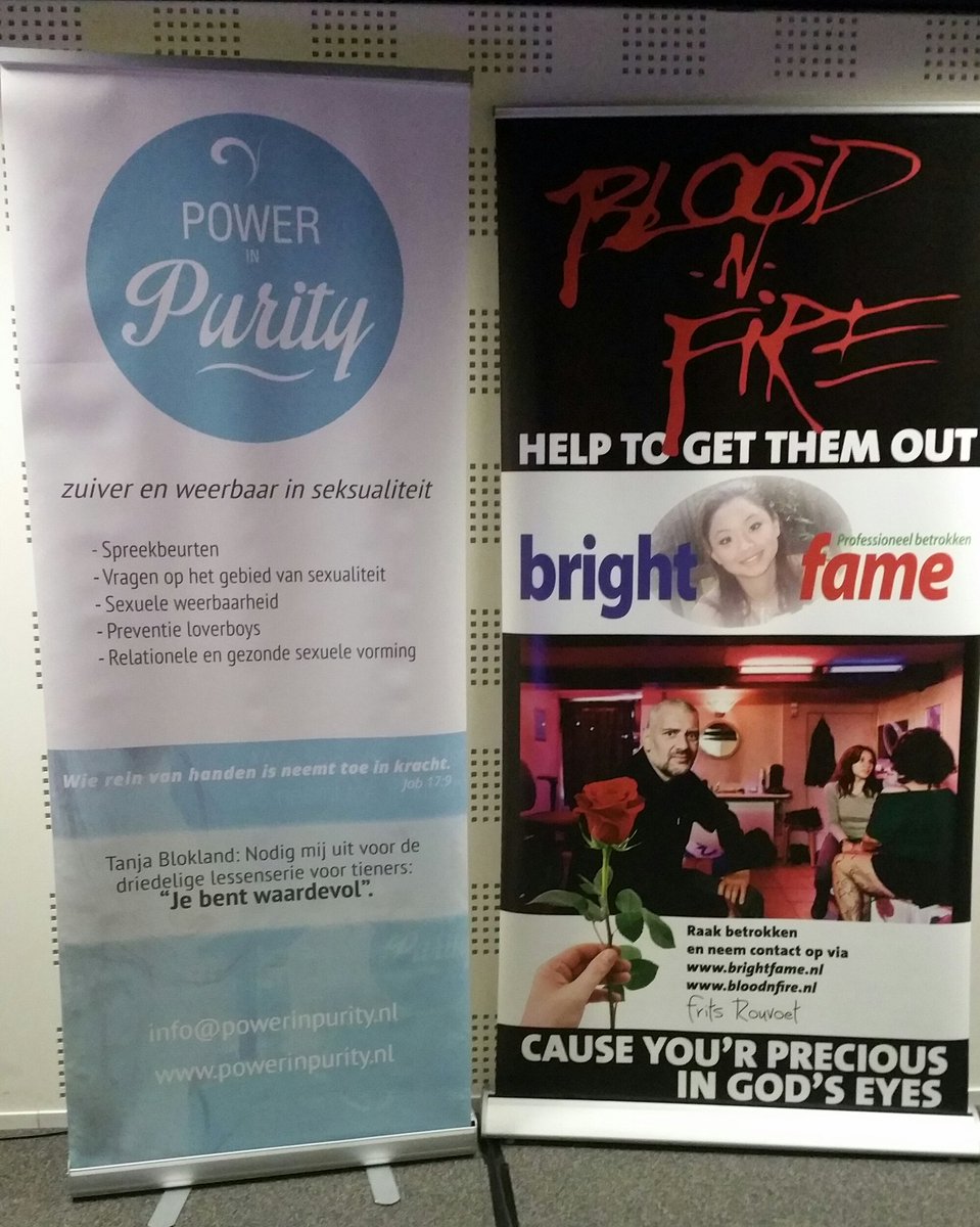 Tanjablok's tweet photo. Daar staan we weer! #BrightFame en #PowerinPurity op de conferentie van #Rafael https://t.co/Z1fXMG0kVz