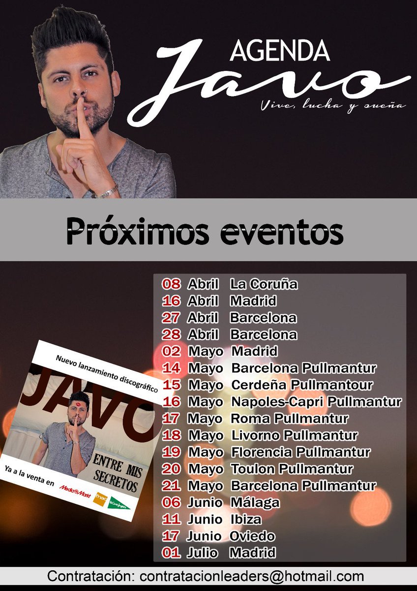 Seguimos con la gira ! Gracias a todos por hacer esto posible!  

javomusic.com