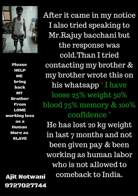 cretafoundation's tweet image. Help @ajit22445 bring back his brother  @MEAIndia  #humanlabor #SOS @abpnewstv @MEAQuery @HCI_Accra Kindly HELP Him