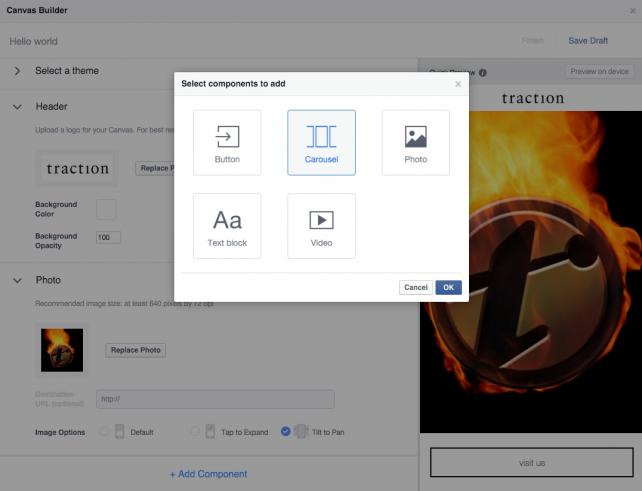 LottaSuuronen's tweet photo. Interesting to see how big thing Facebook Canvas will become for mobile https://t.co/KzINmdKevf https://t.co/Fy9bknoIWb