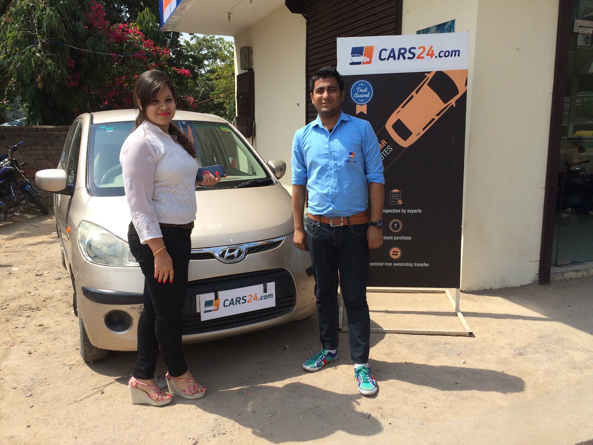 CARS24 India on Twitter "First purchase at the newly opened CyberCity
