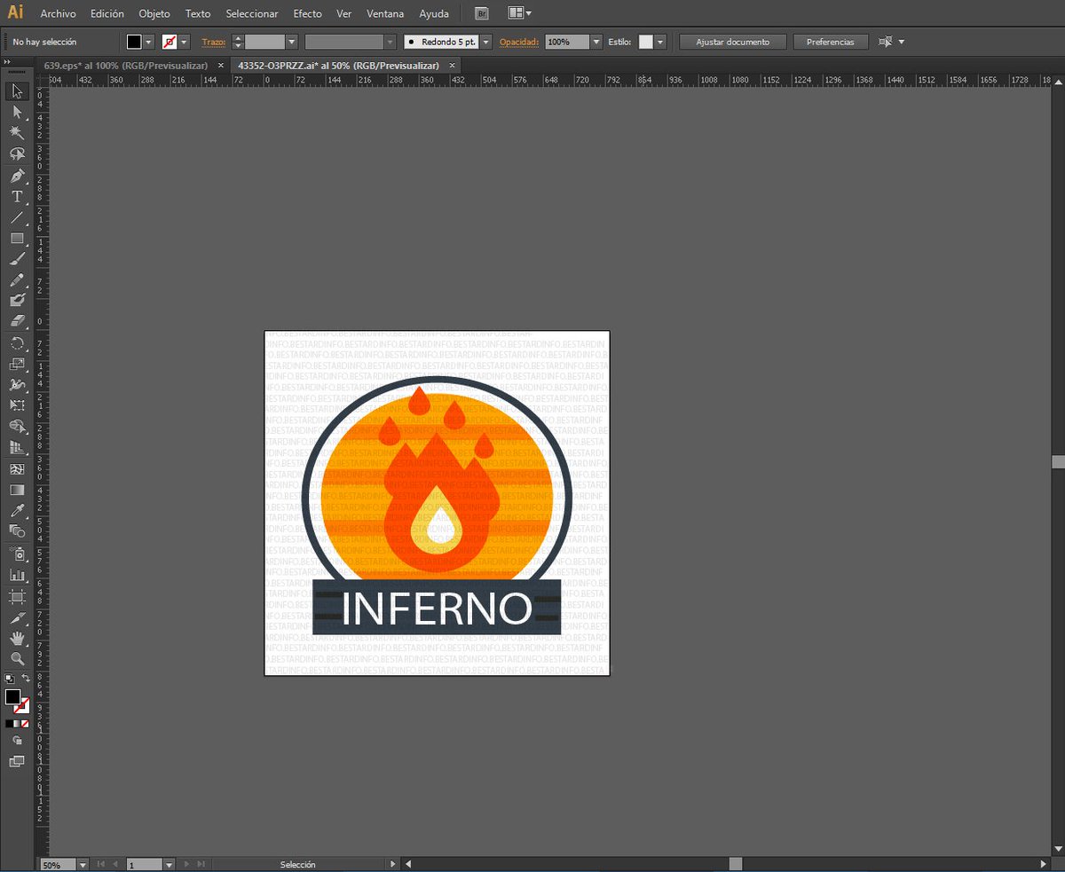 Logotipo #Inferno en Venta, para más información mensaje directo #RT
