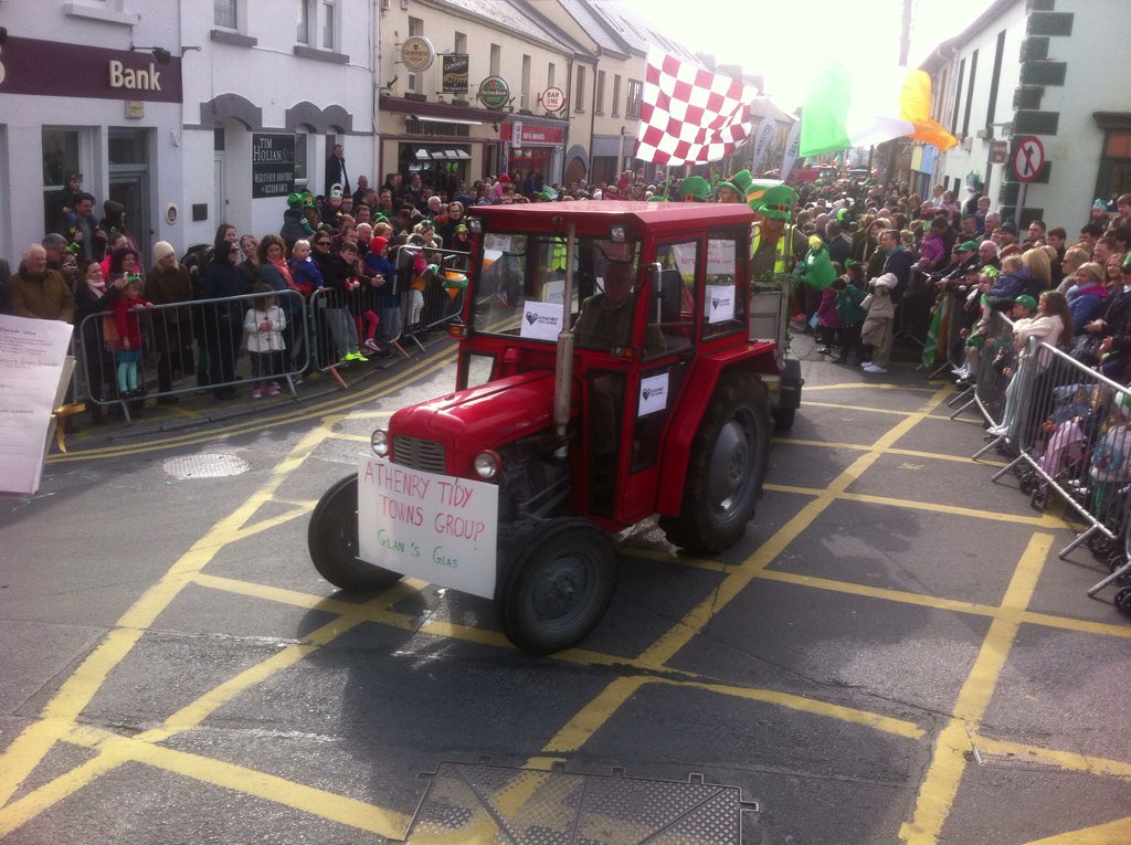 Sean ward driving the tidy towns