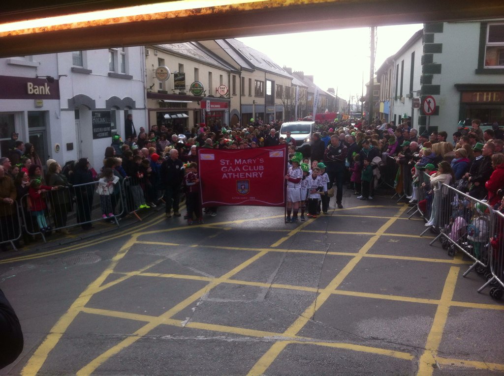 Athenry GAA Paddy Kelly nearly smiled !