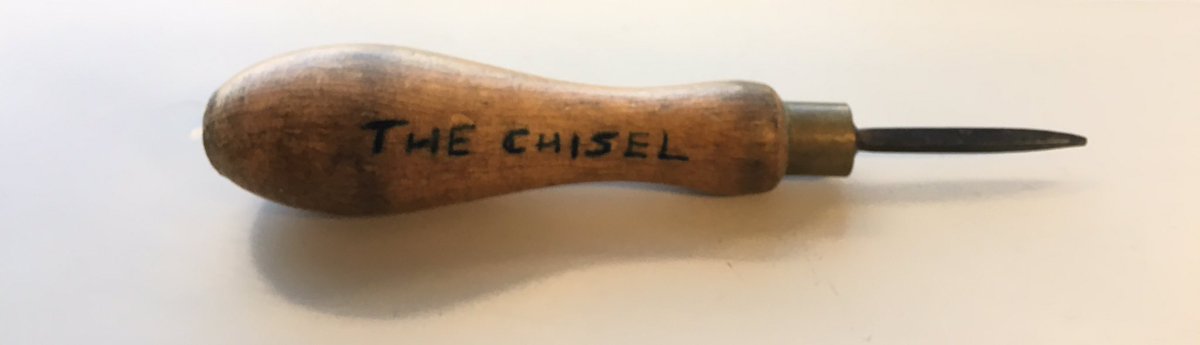 stephencrowther's tweet image. Just found this @FrazerHennessey #thechisel