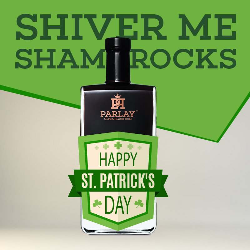 ParlayRum's tweet photo. Happy St. Patricks Day to all the wonderful Irish rum drinkers out there #StPatricksDay #parlayrum #invoketheright https://t.co/NWxiS54mco