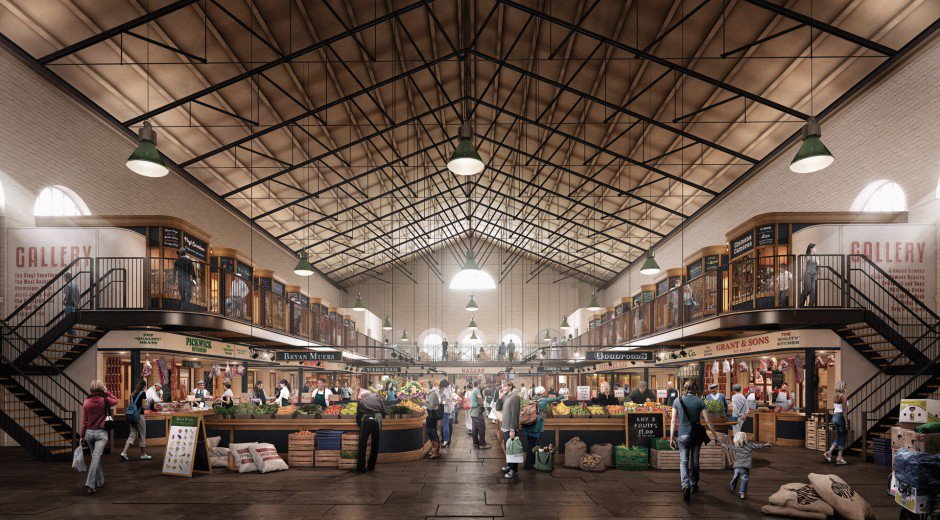 SandersStudios's tweet photo. Scarborough Market:Evocative Grade II listed #refurb proposal by @GroupGinger  https://t.co/HVD2sS3Wpk #interior https://t.co/eijid5GBEw