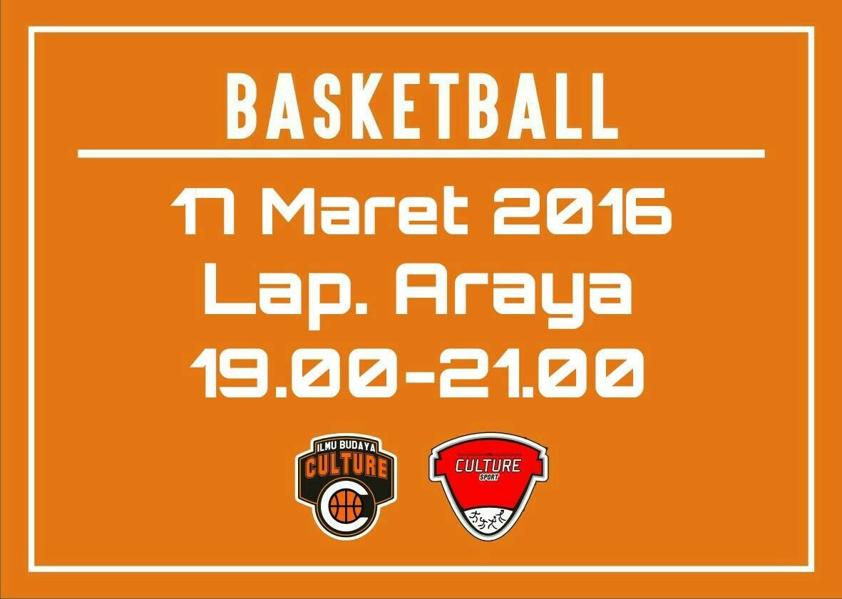 Selamat sore Culture Mania! Ini dia jadwal latihan Basket FIB UB
#BasketFIB
#SupportFIB
#WeLoveFIB