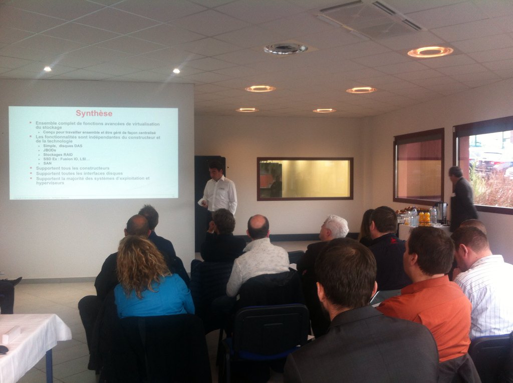 _ComNetwork's tweet photo. Séminaire @DataCore_FR ce matin à Montpellier dans les locaux Datacenter #HDC34 De nombreux participants !! https://t.co/ESMZwRd0KA