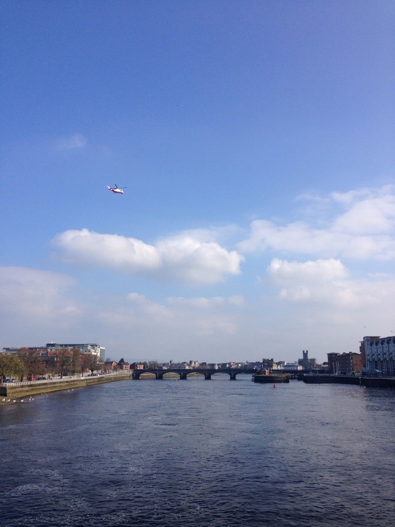 LimerickFire's tweet photo. Rescue 115 & #fireswift on scene https://t.co/yCMWqZNxFn